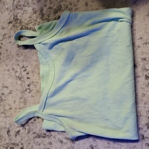 No Boundaries Lime Green XS Tank Top NWOT